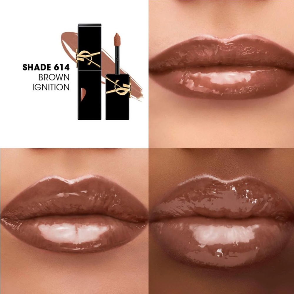 THE INKS VINYL CREAM  LIQUID LIP STAIN - Color: 614 Brown Ignition